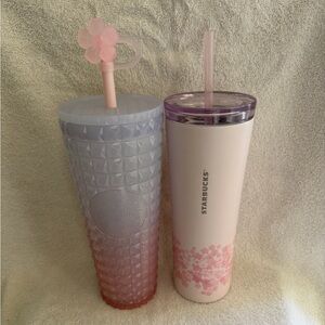 Starbucks Cherry Blossom Pink Tumblers